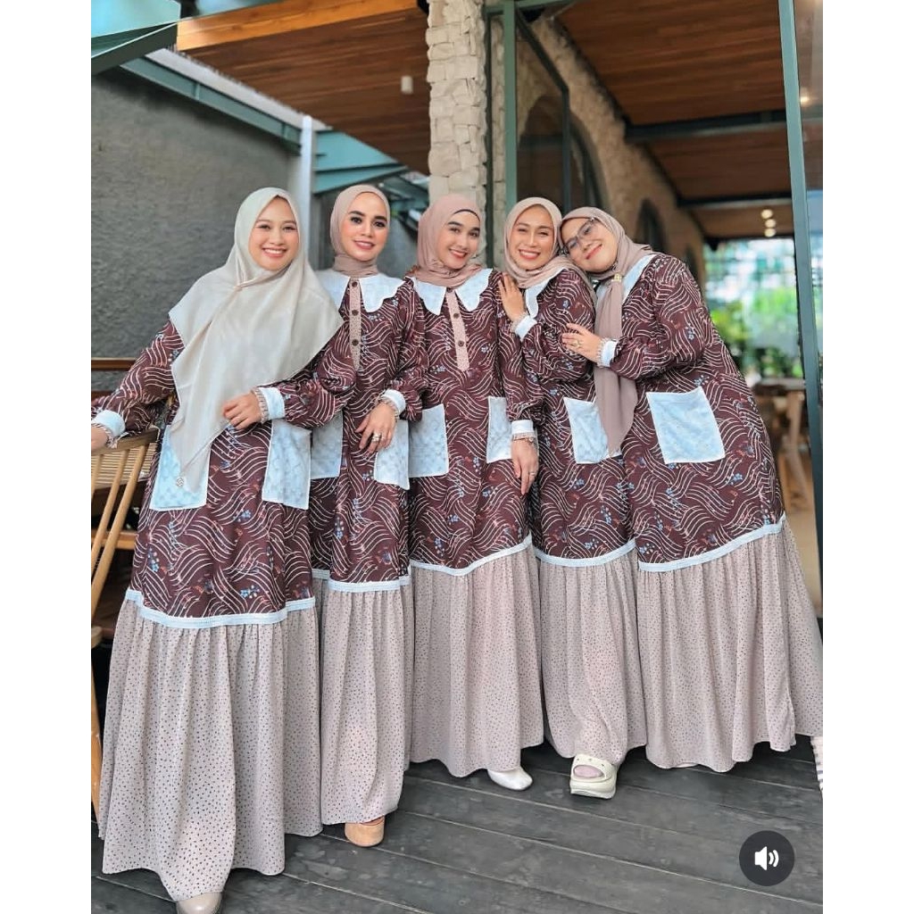 Eazystyle Nafisa Dress Terbaru. Nafisa Dress Eazystyle Terbaru. Eazystyle Terbaru Original. Daily Dr