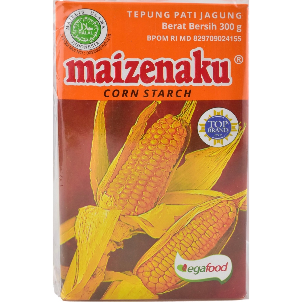

Tepung Maizena Maizenaku Corn Starch 300g / Tp Jagung Egafood 300 gr gram Kemasan Dus