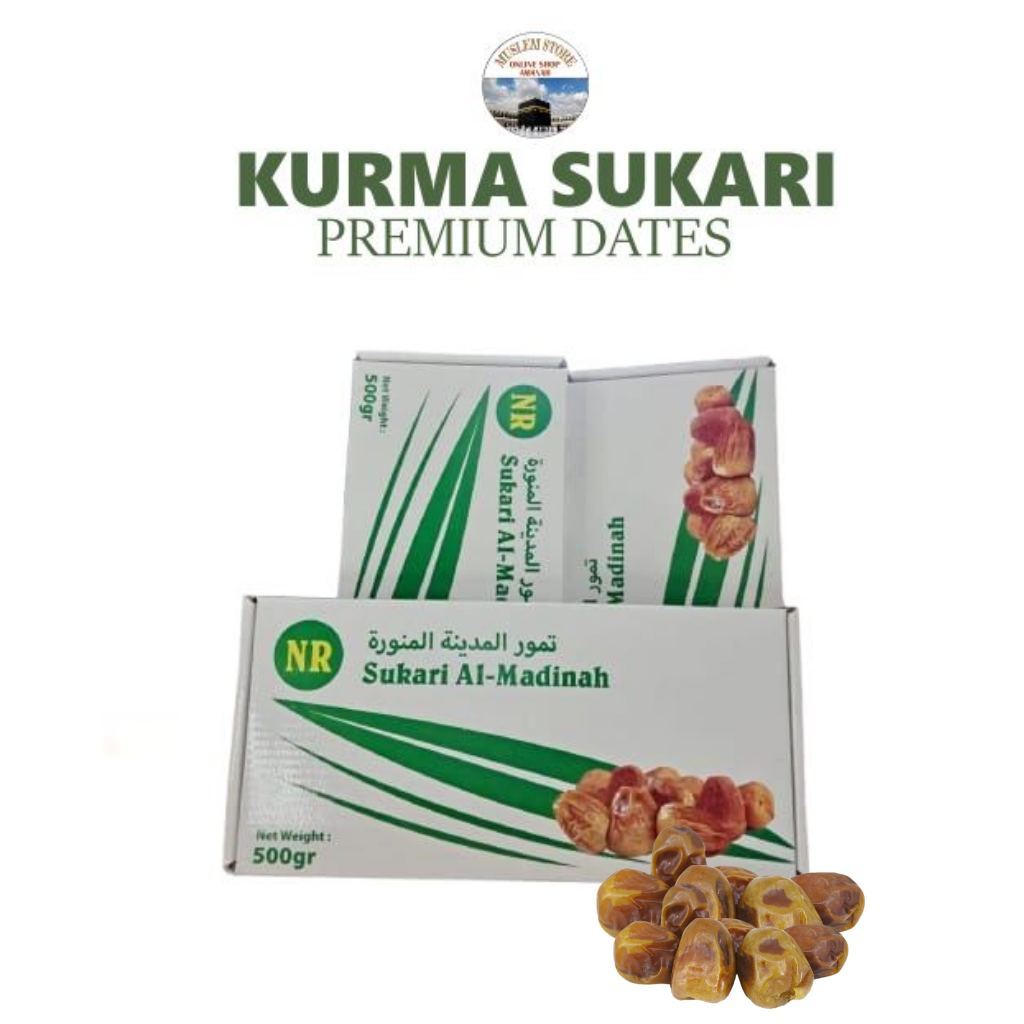 

Kurma sukari al qassim/al qossim 500gr (kemasan dus)
