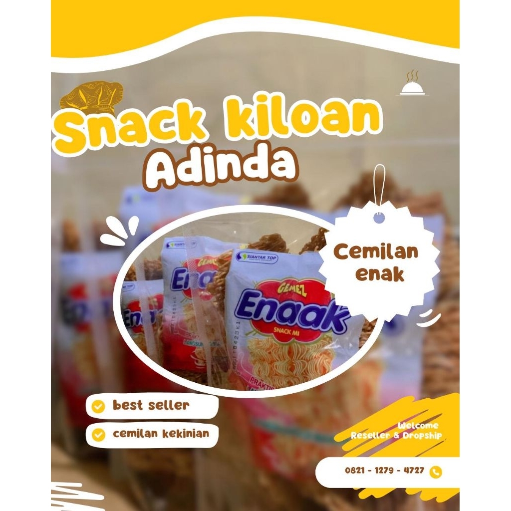

SNACK TERMURAH PROMO SALE DISKON CEMILAN REPACK MIE ENAAK GEMEZ