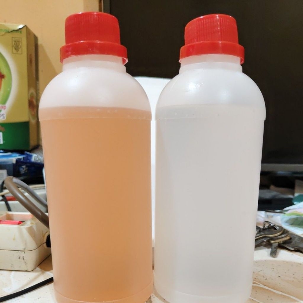 

Air Abu / Lye Water Untuk Masak Mie / Bacang / Kue Cang Dll - 500ml Kwetjang