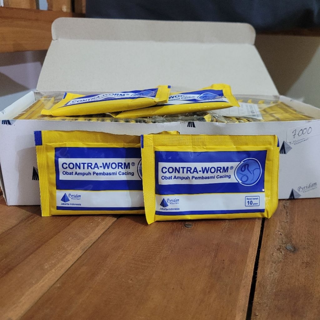 CONTRA WORM_ OBAT CACING UNGGAS KUDA SAPI DLL