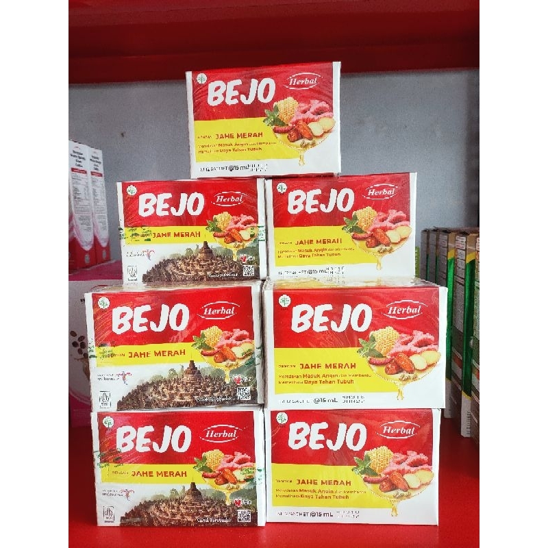 

Bejo Jahe Merah isi 12 sachet
