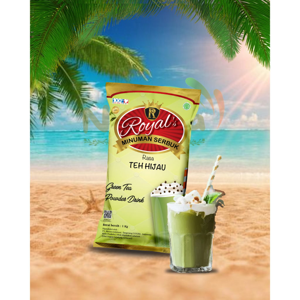 

Royal Powder Drink Rasa Teh Hijau