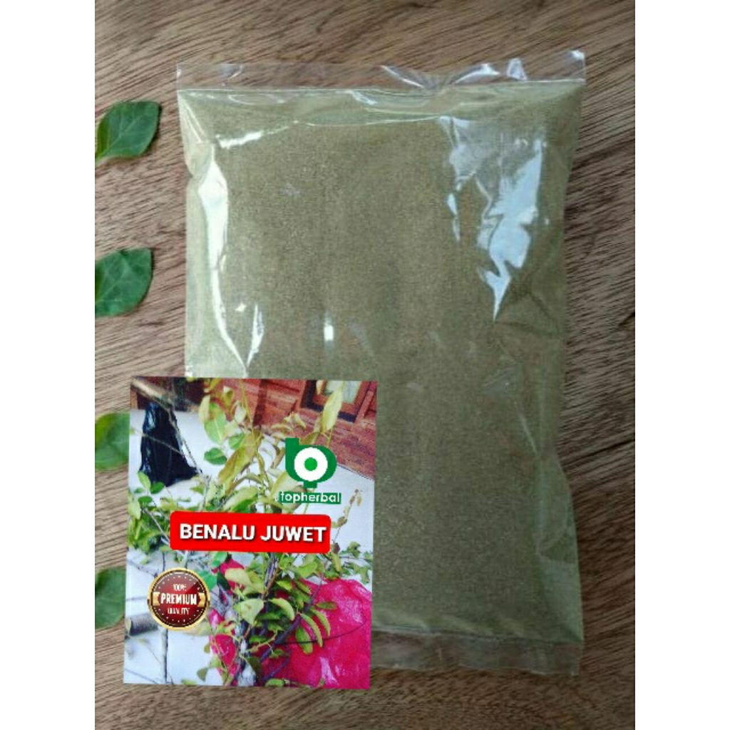 

Bubuk Benalu Juwet/Duwet/Jamblang 1 Kg/1000 Gram Kering Hijau Organik Super Premium