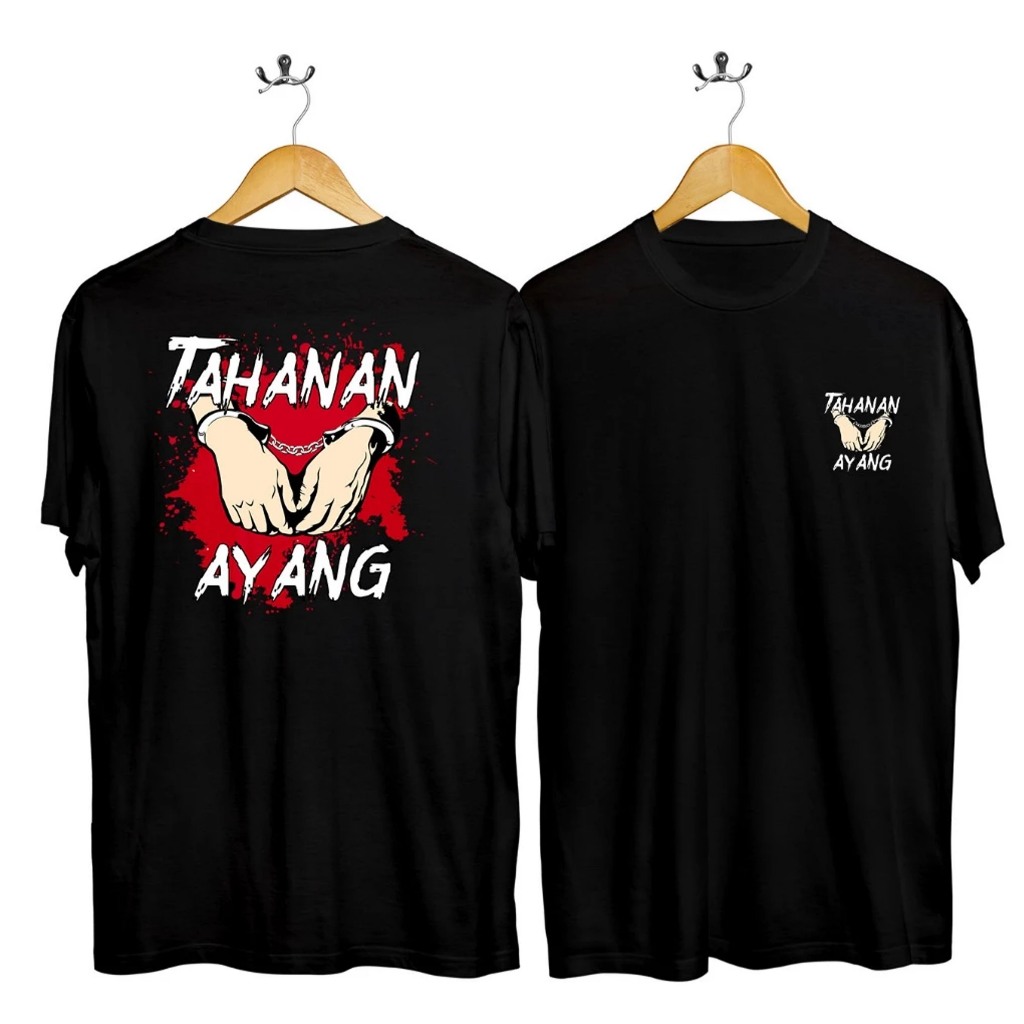 KAOS DISTRO OBLONG TAHANAN AYANG PRIA DEWASA/UNISEX DISTRO