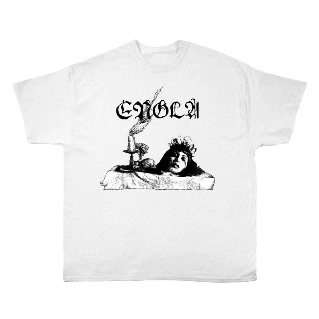 T-SHIRT ENOLA - NEVER RECOVER - WHITE