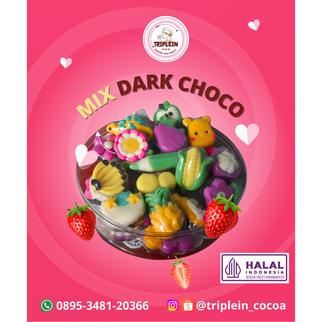 

Coklat karakter murah mix rasa uk toples 250gr (baca deskripsi)