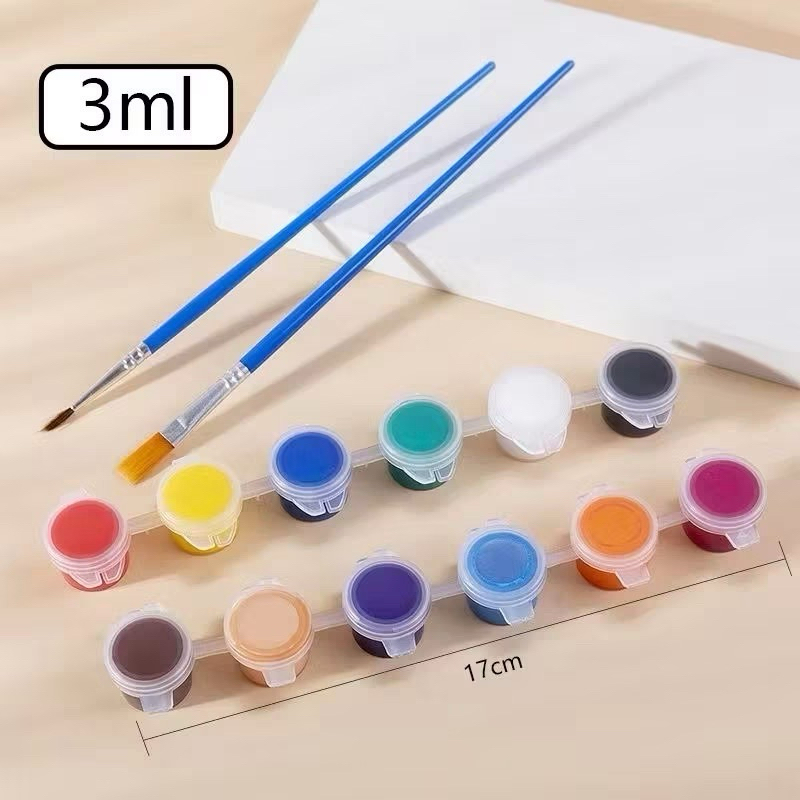 

Cat Akrilit Set isi 6 warna Cat Lukis Kreativitas anak Cat untuk gambar
