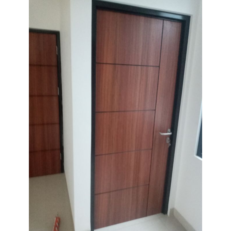 kusen almunium + daun pintu hpl tacco