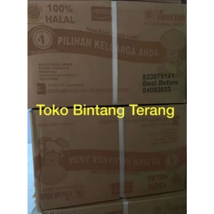 

Bumbu Kaldu Jamur Totole 80 gram 1 Dus isi 100 pcs x 80gr per Karton