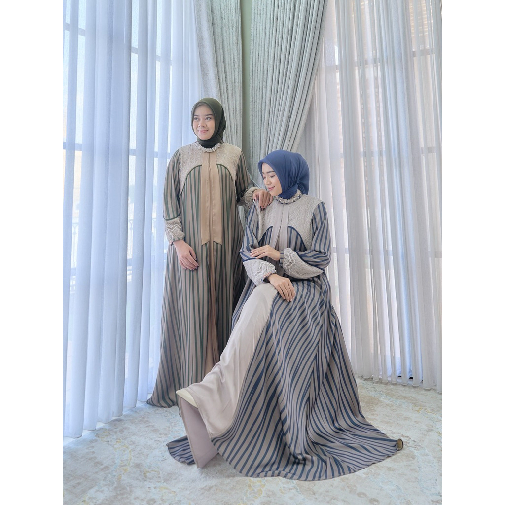 Viola Dress Gamis Marevi   Original Premium  Kondangan Pesta