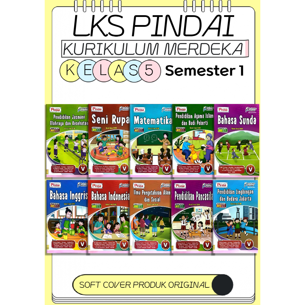 LKS PINDAI KELAS 5 SEMESTER 1 KURIKULUM MERDEKA (2025)