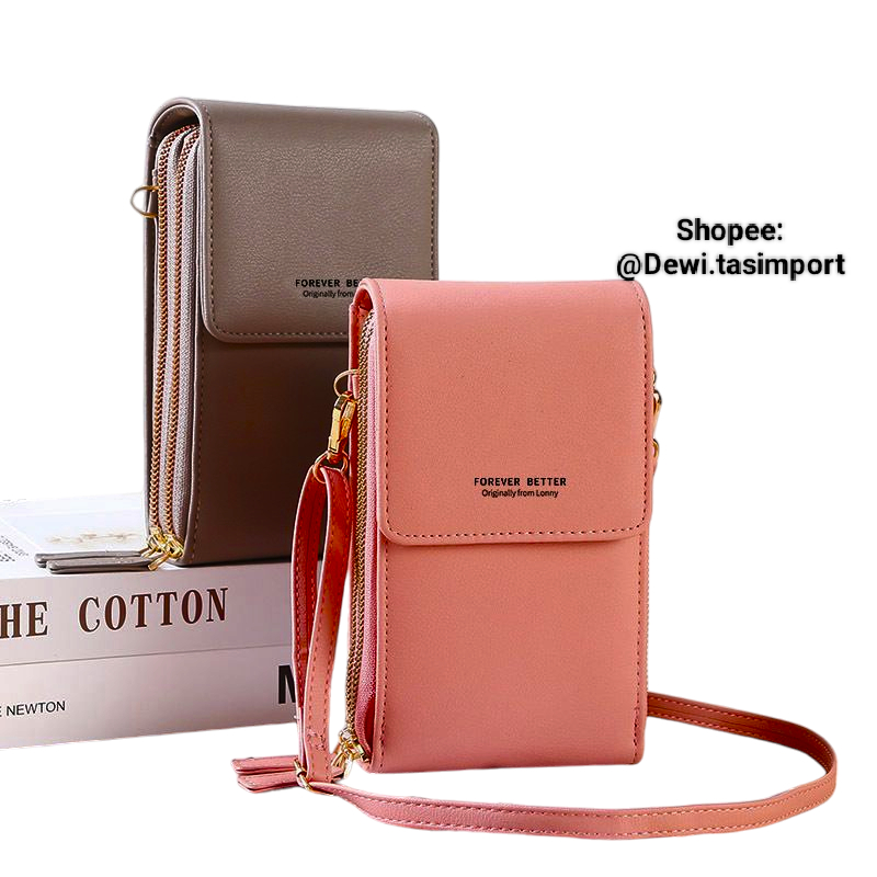 (IMPORT KOREA) Tas selempang wanita tas bahu wanita tas hp wanita tas wanita selempang