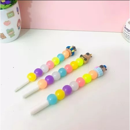 

PULPEN GEL BOLA-BOLA CAPYBARA PGK-1826 / BOLPEN PENA TINTA HITAM / PERLENGKAPAN ALAT TULIS SEKOLAH KANTOR TERMURAH BISA COD