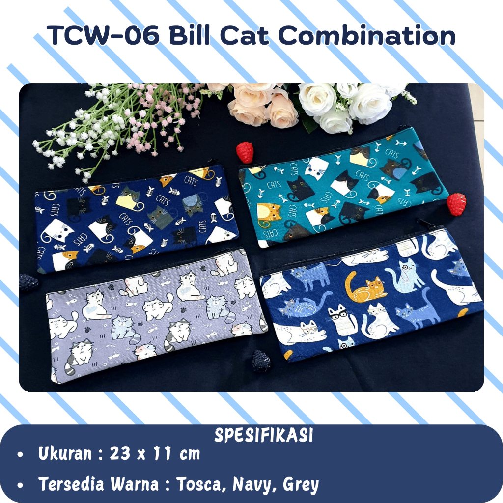 

Tcw-06 document bag ukuran Bill 24 x 11 cm.