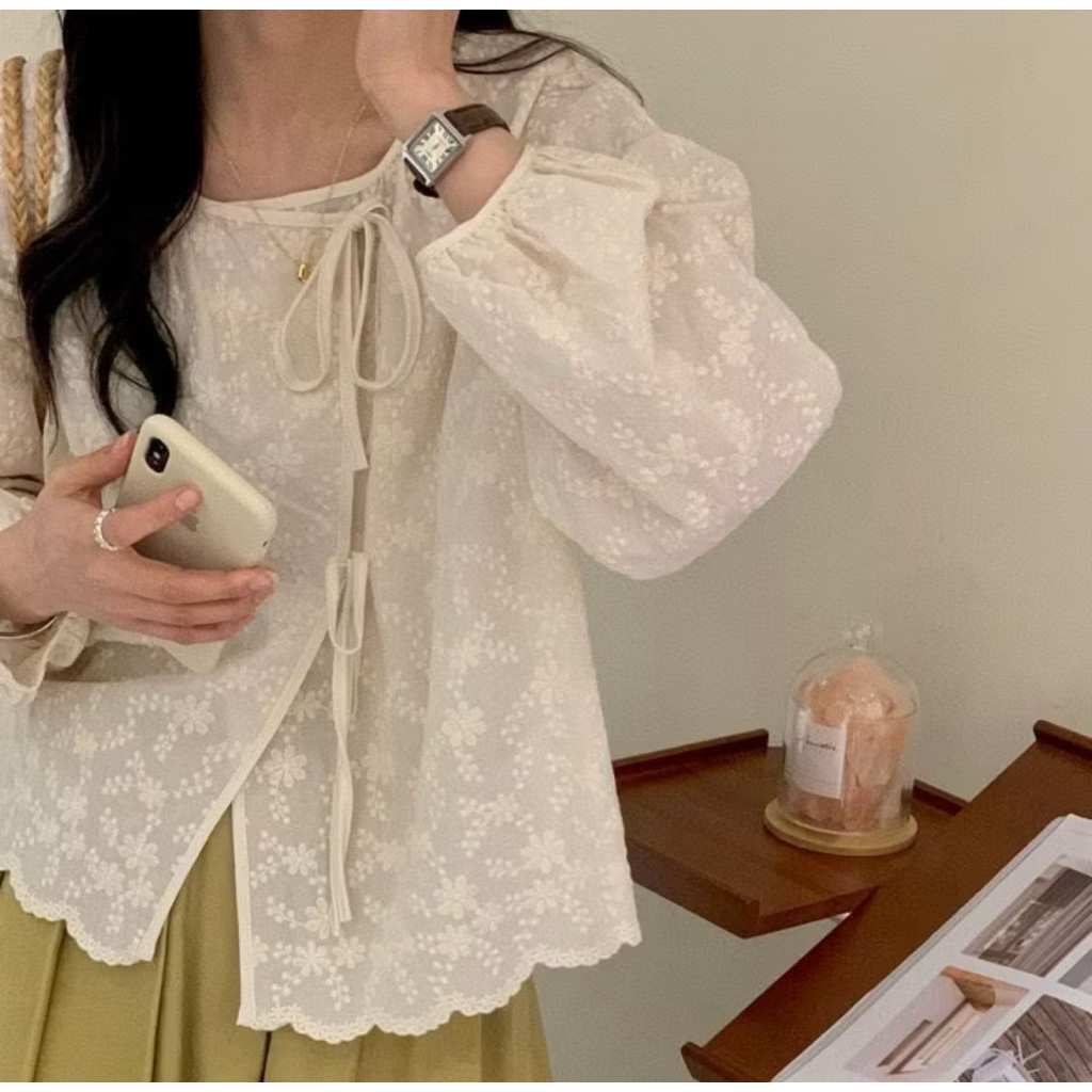 [RIJEK] PANJANG SEBELAH AUREL BLOUSE