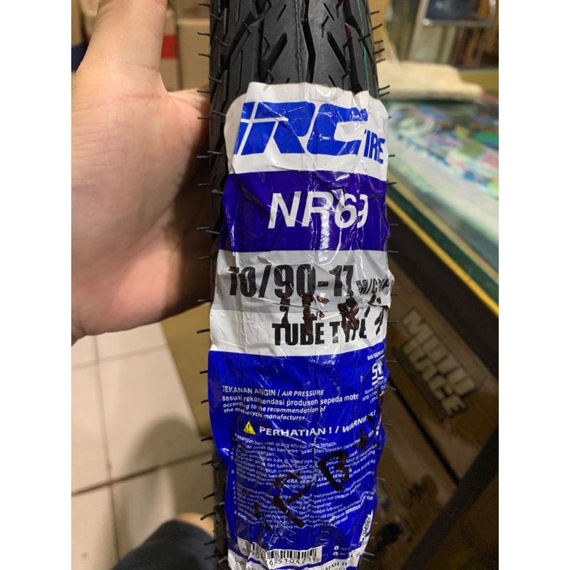Ban Motor IRC NR 69 ( NR69 ) 70/90-17 (Tubetype) Ban Luar