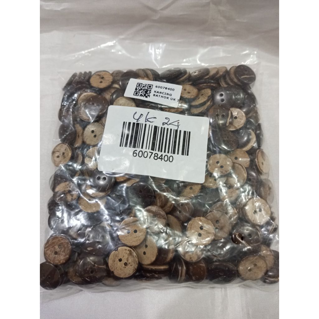 Kancing Batok 24L/Kancing Batok 1,5Cm/Kancing Batok Glossy