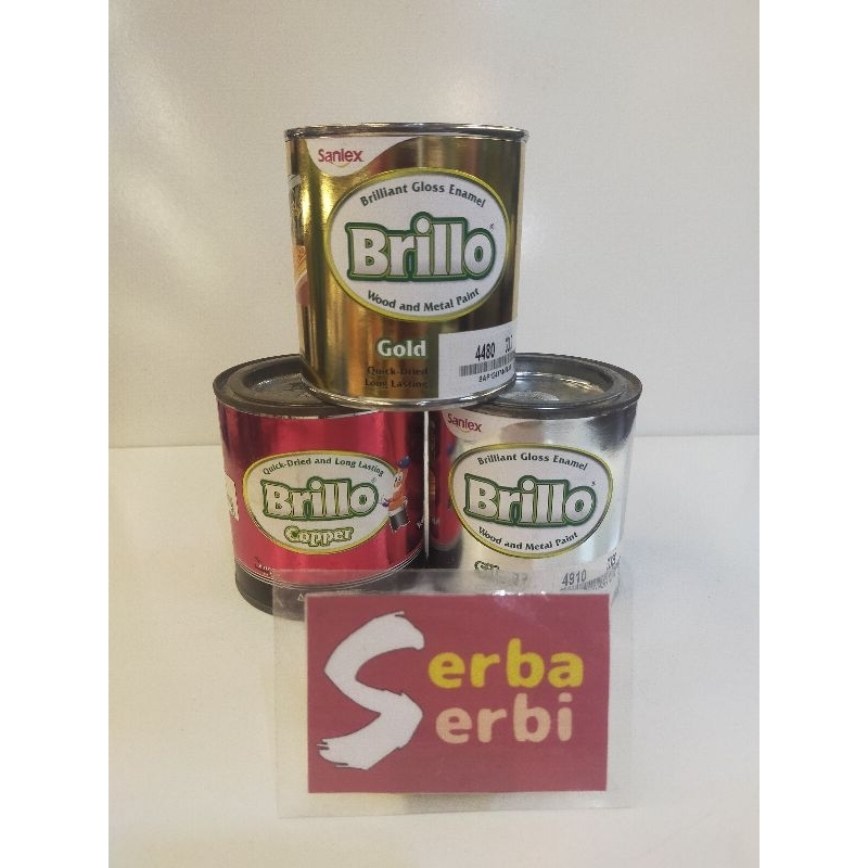 

-200CC BRILLO-Cat minyak kayu/besi Wood metal paint