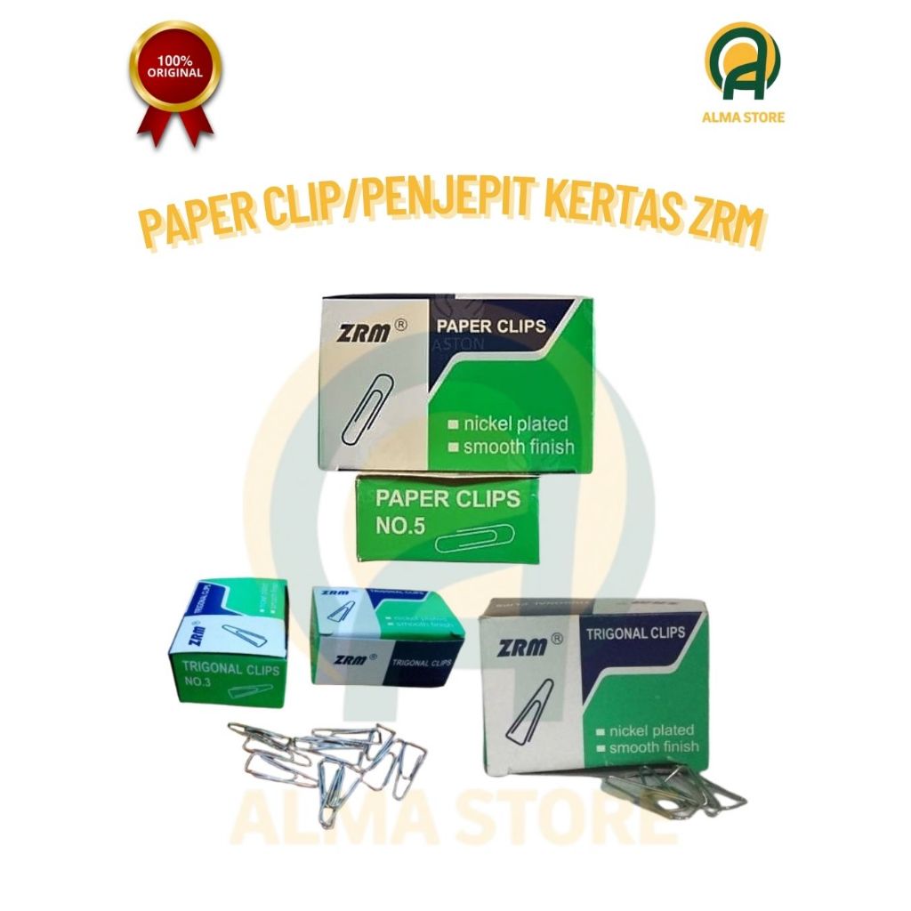 

Paper Clip Trigonal / Penjepit Kertas ZRM