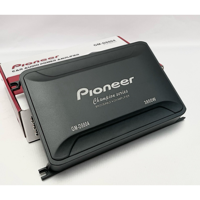Car audio power amplifier Poner 4channel GM-D8804 active subwoofer