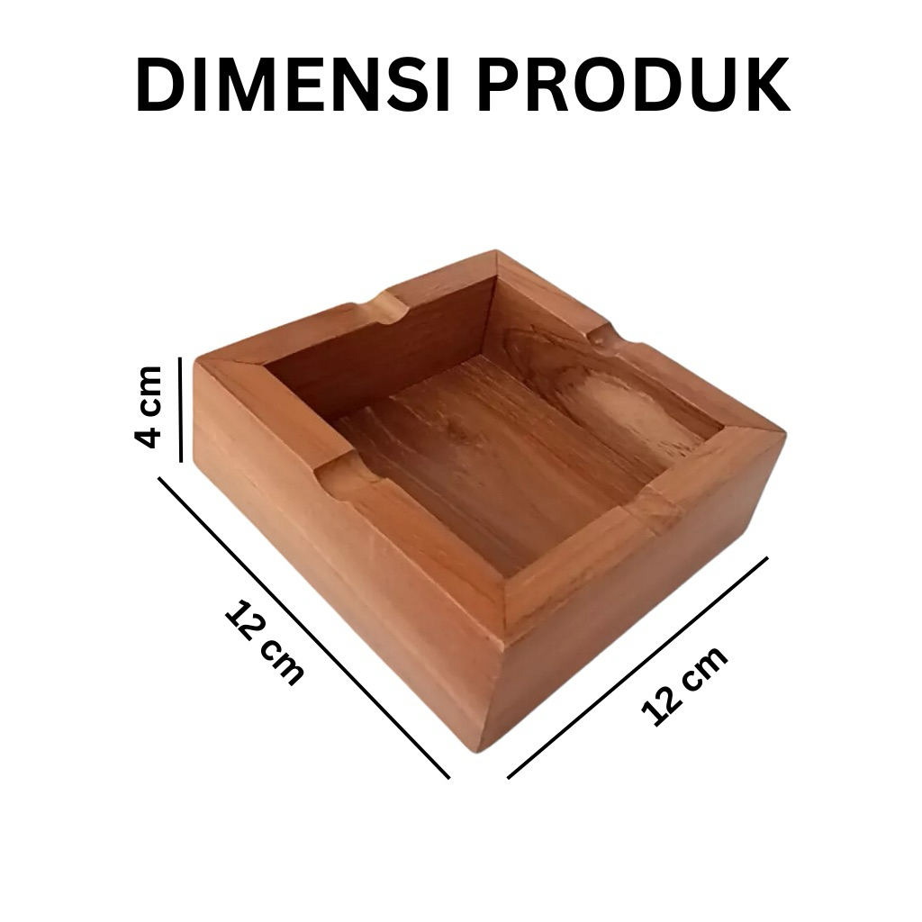 KOTAK KAYU ALAMI MULTIFUNGSI ORIGINAL PACITAN Asbak Kayu Unik Handmade