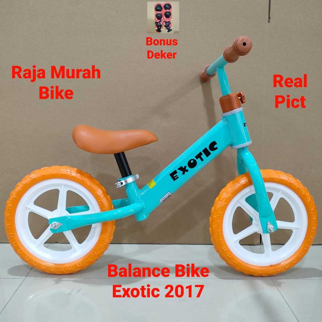 DFTV Balance Bike Exotic 2017 Sepeda Anak Balance Bike Push Bike BalanceBike Exotic 2011