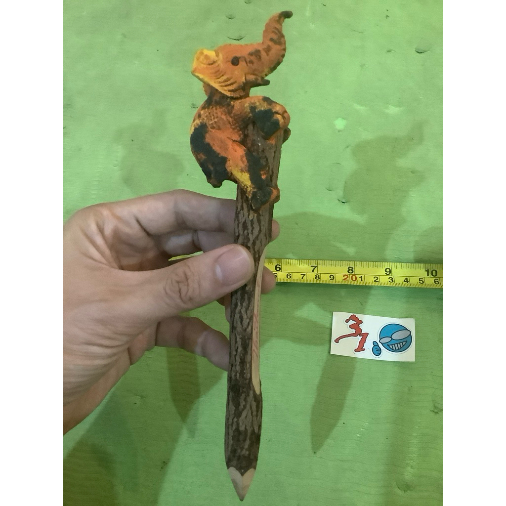 

souvenir oleh oleh pensil gajah thailand
