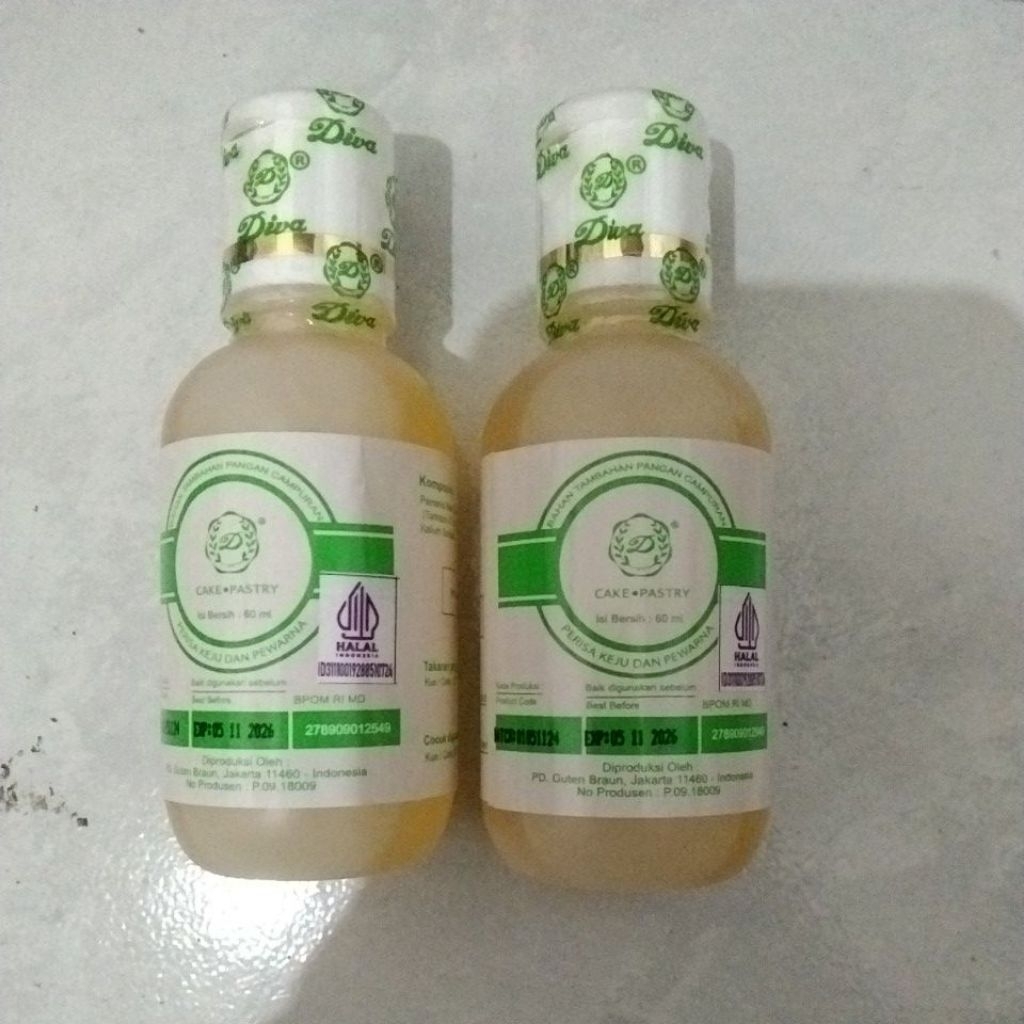 

Cake Softener Diva Keju Wysman 60ml Pelembut Kue Bolu