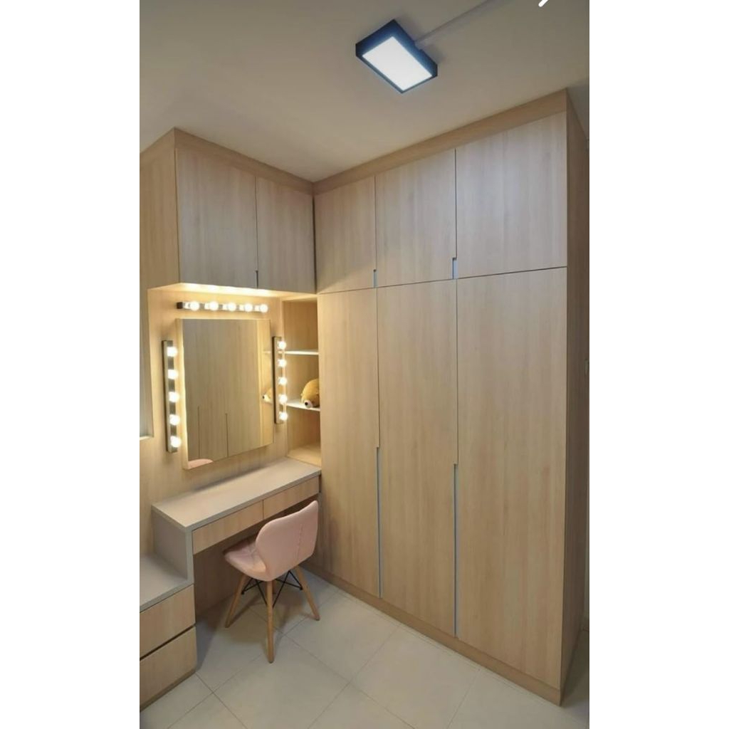 Custom Furniture | Lemari Pakaian | Custom Kamar Set | Kitchen Set Custom | Furniture Murah Bergaran