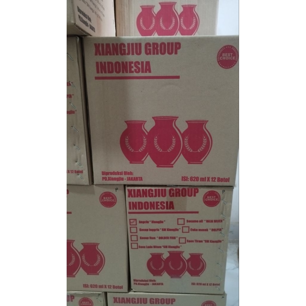 

Arak Masak/Angciu/Saos Tape Ketan Xiangjiu 620 ml isi 12 botol