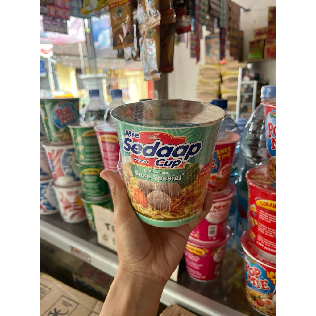 

mie sedap cup/pop mie cup besar