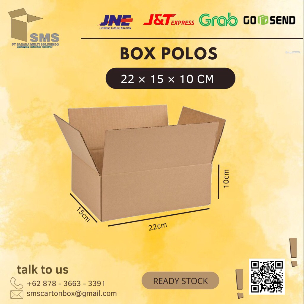 

KARDUS/CARTON BOX UK 22x15x10 CM
