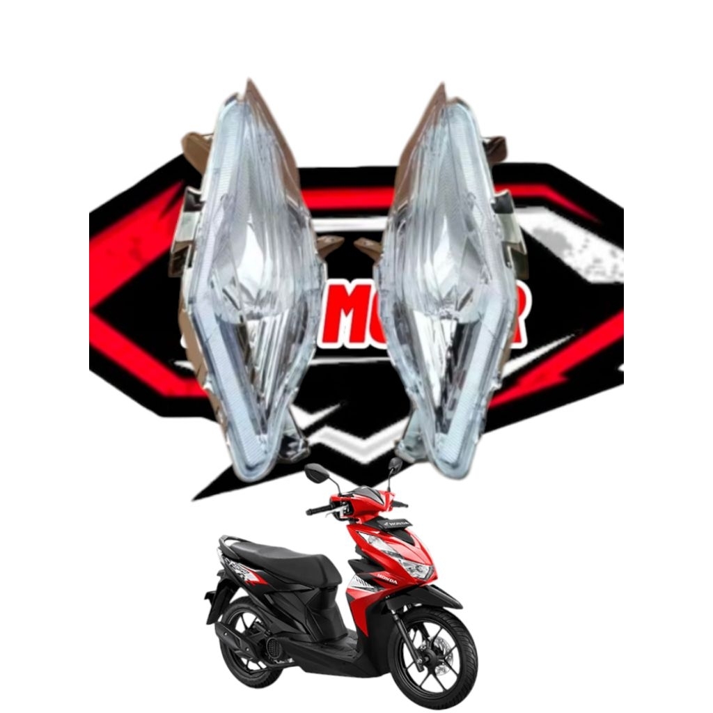 Lampu sein sen depan honda beat led 2020-2023 Deluxe