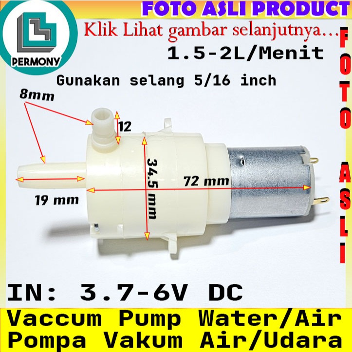 Pump 280 vaccum air aquarium machine motor Pompa udara oksigen dinamo 280 vakum