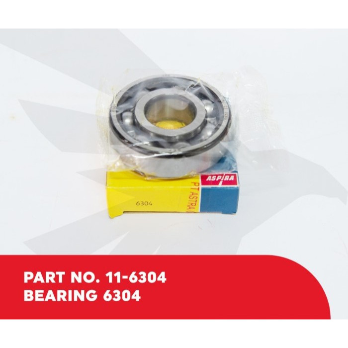 11-6304 Bearing Kolaher 6304 ASPIRA