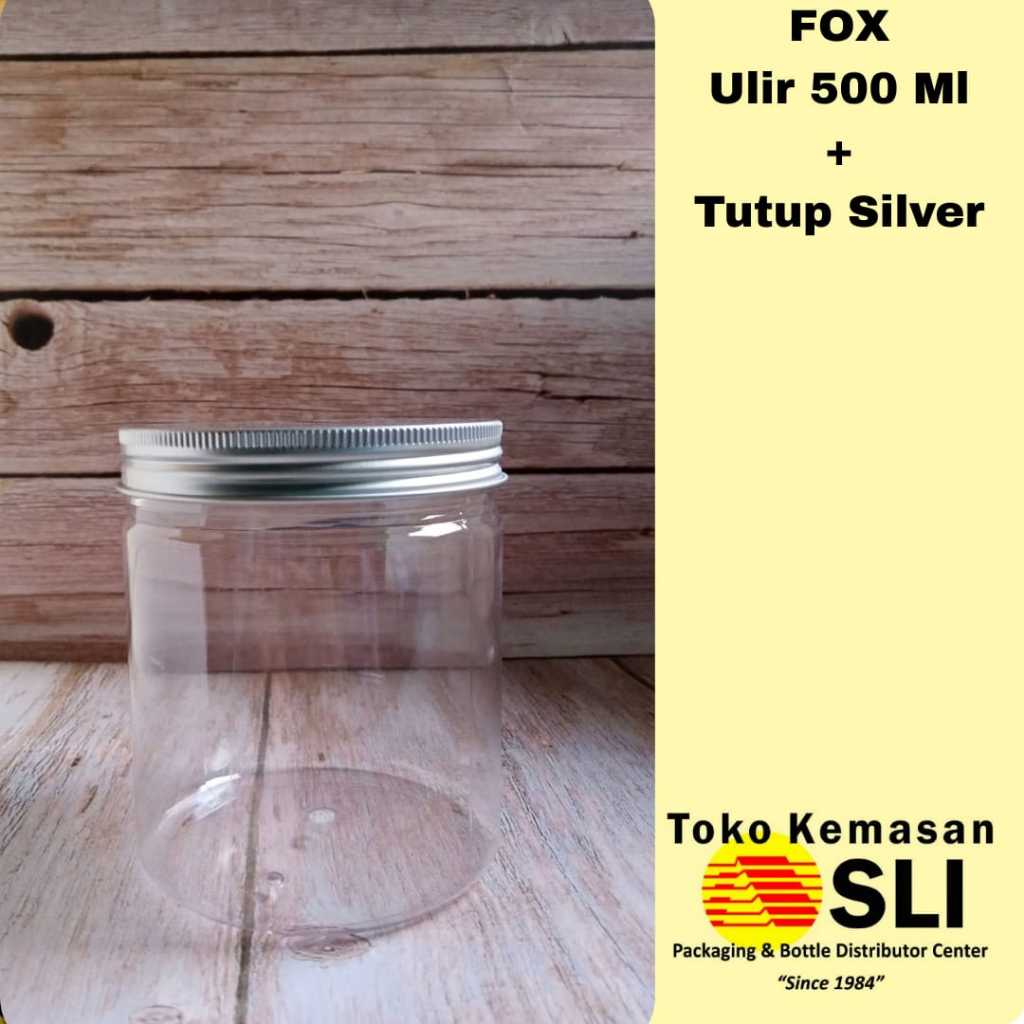 TOPLES FOX ULIR 500 ML TUTUP SILVER / GOLD