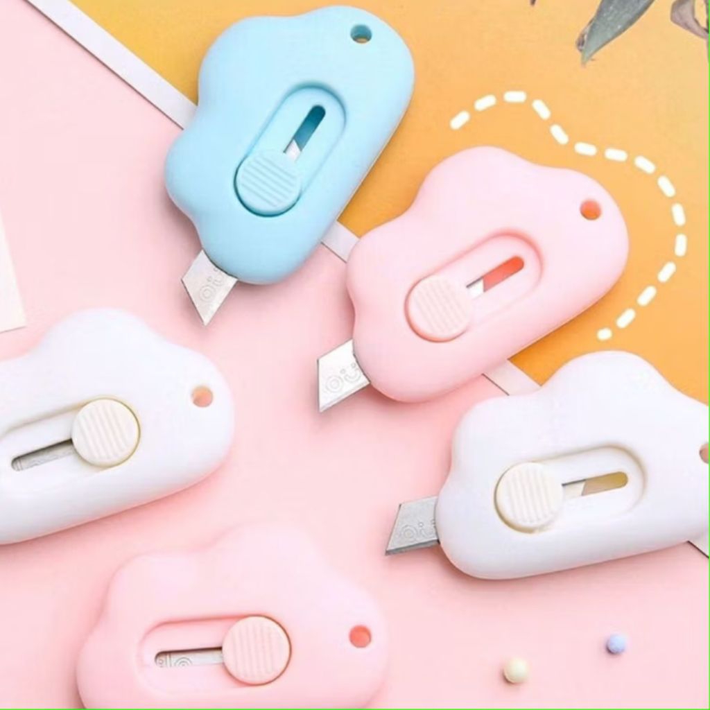 

Cutter mini bentuk awan cutter mini bentuk cat paw mini cutter portable pisau pemotong kertas dan paket unboxing cutter unboxing paket estetik cutter estetik kater mini lucu pisau cutter mini cutter bentuk awan cuter korean style cutter korea cutter bunga