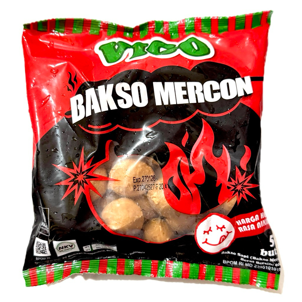 

Vigo Bakso Sapi Mercon 500g