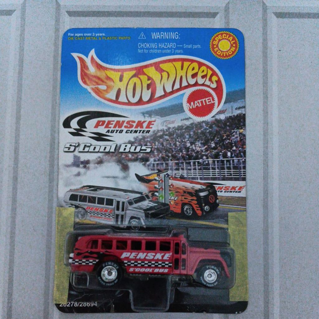 Hotwheels Penske Scool Bus