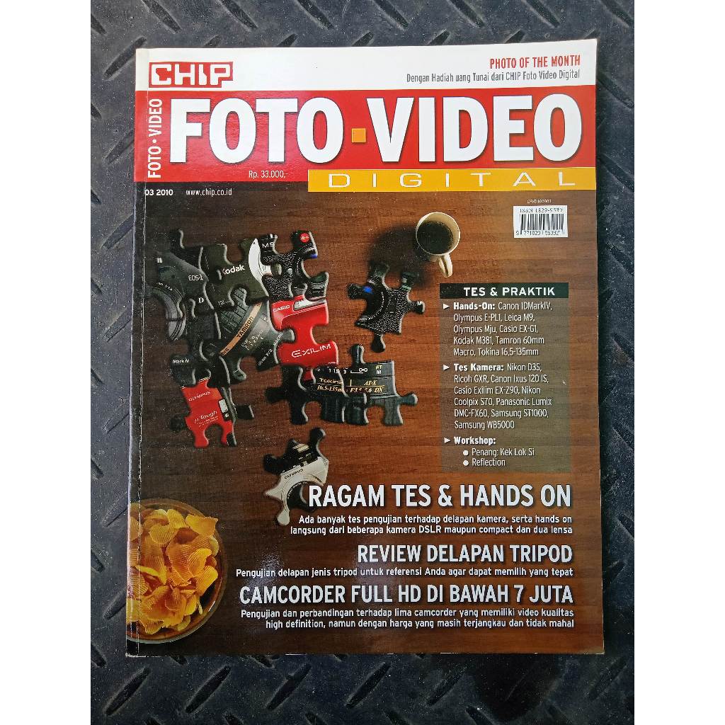 Majalah Chip Foto Video. Maret 2010