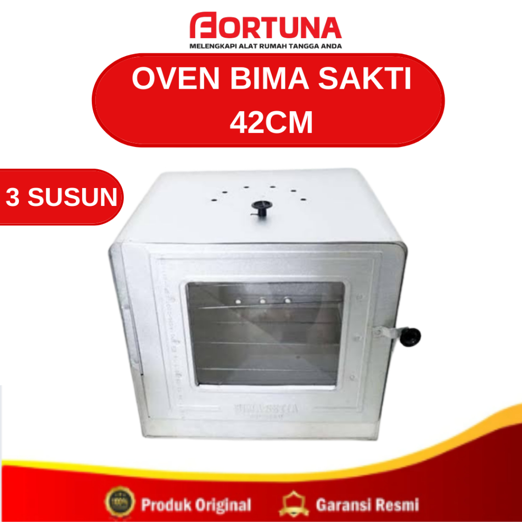 Oven Bima Sakti 42 cm Susun 3 / Oven Tungku / Oven Tangkring / Oven Kompor