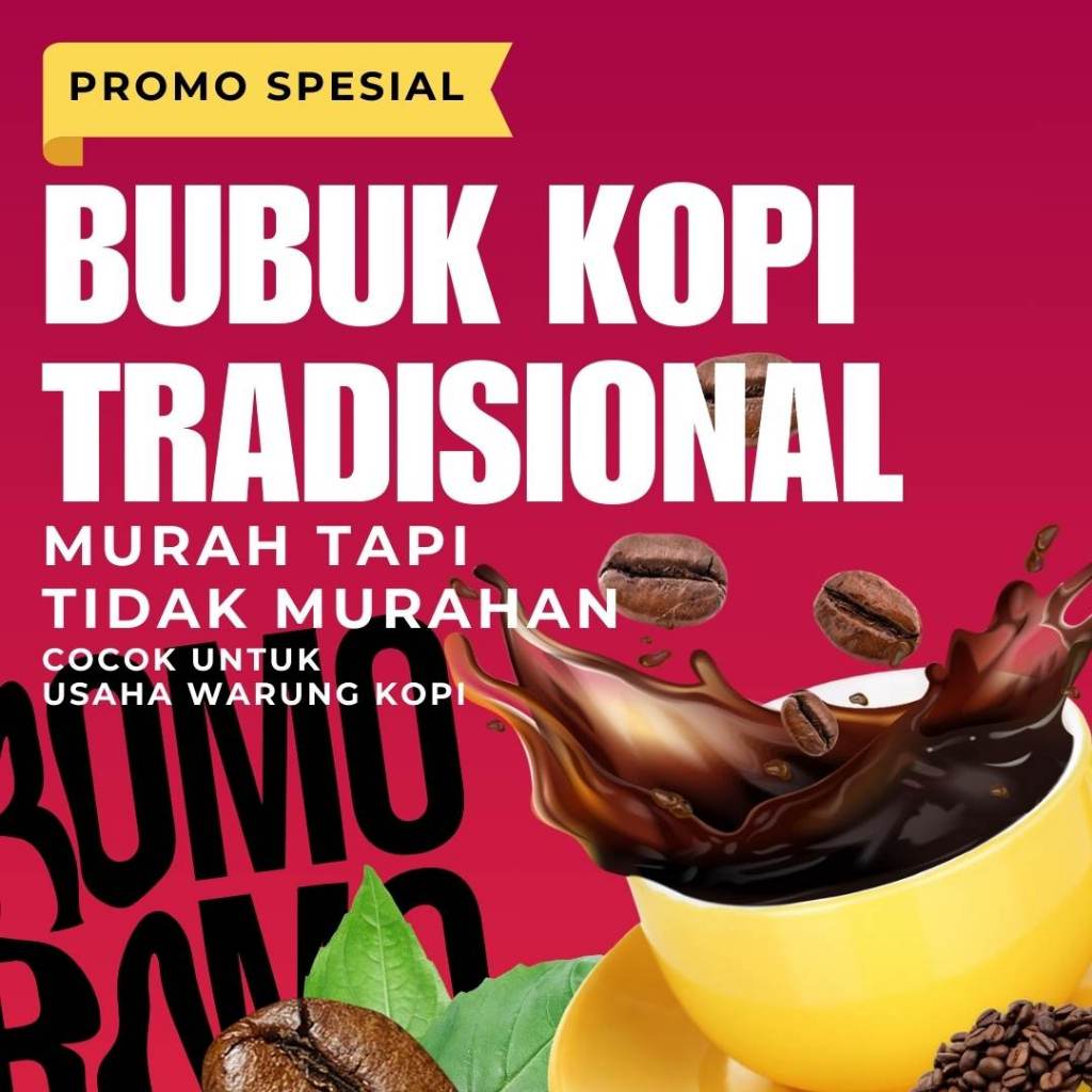 

Kopi Bubuk Murah Enak Citarasa Tradisional Untuk Usaha Warung Kopi Dijamin MANTAP