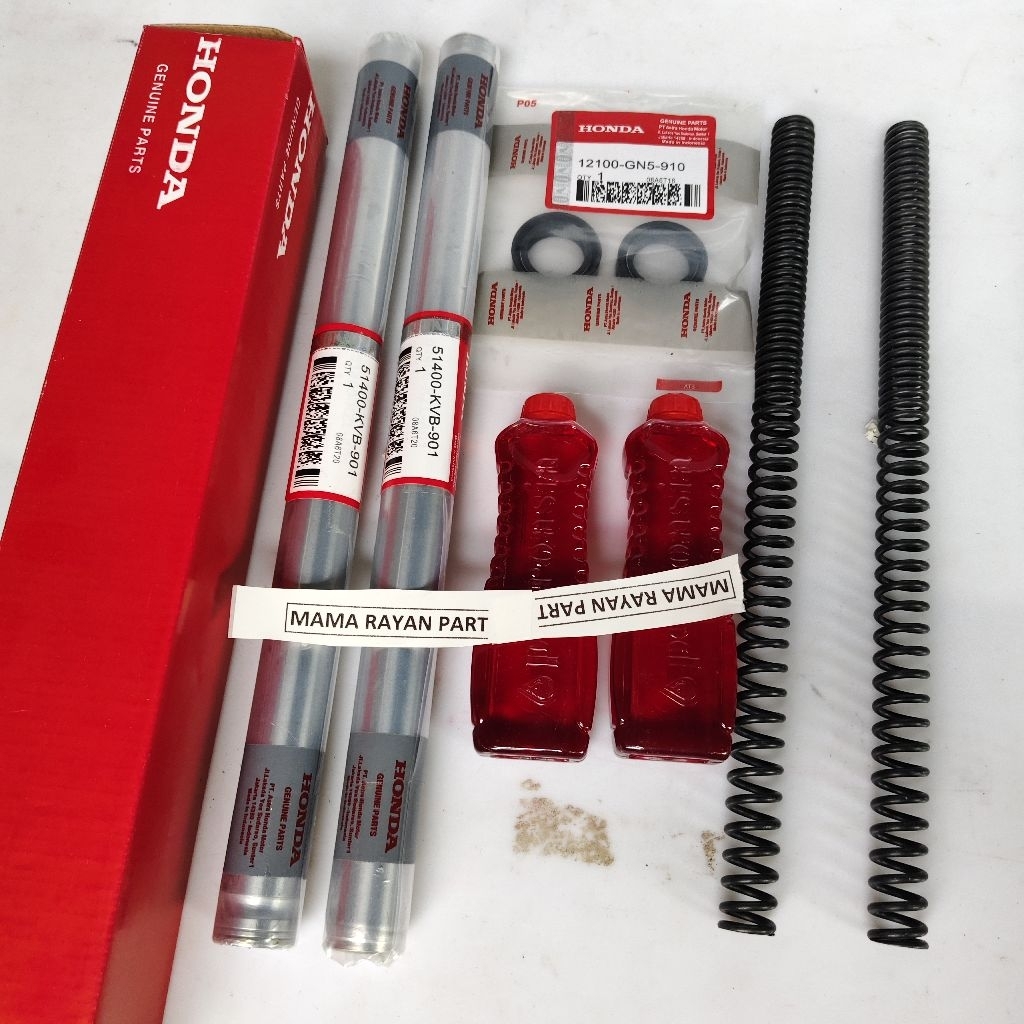 Shock depan Vario 110 Carbu shock depan Vario 110 Carbu silsok & olisok & persok shock depan Vario 1