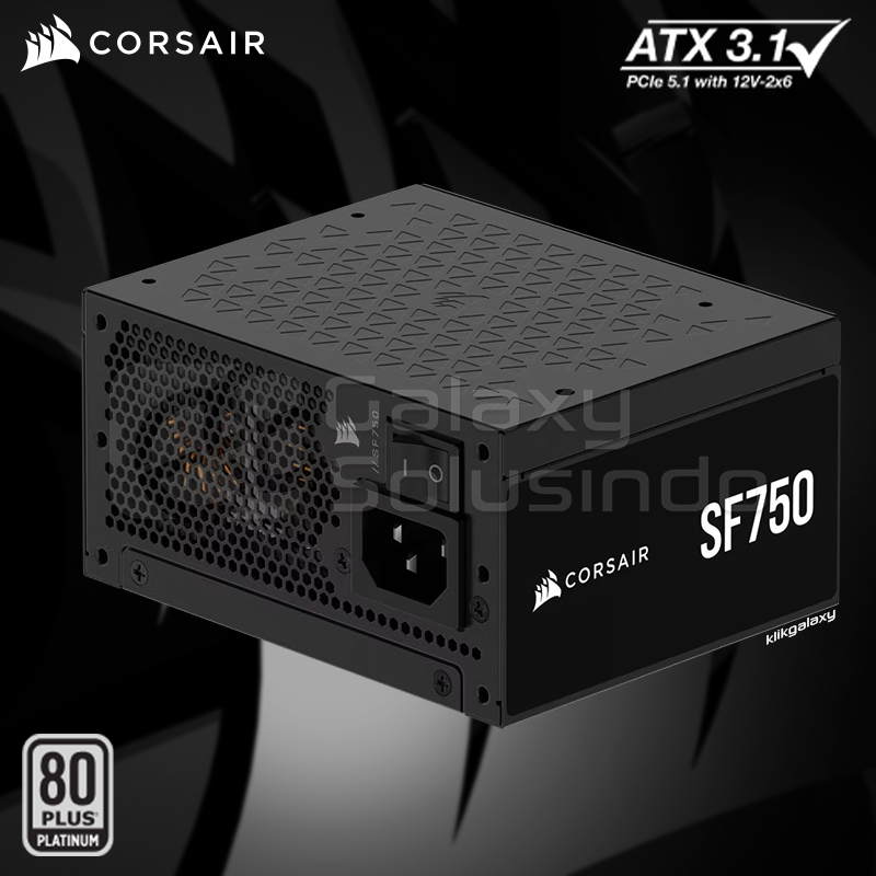 Corsair SF750 750Watt 80 Plus Platinum ATX 3.1 Full Modular Power Supply