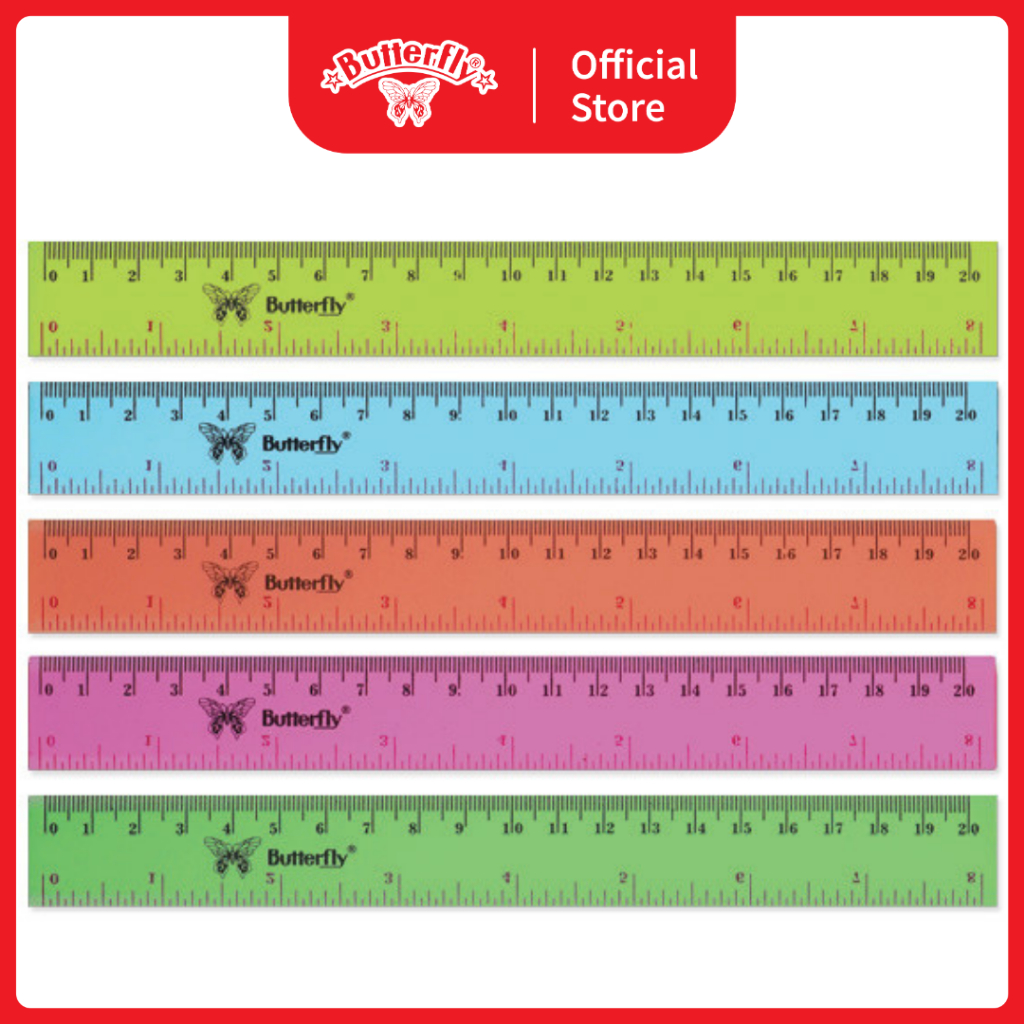 

Butterfly Penggaris 30 CM Warna