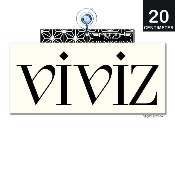 

Stiker Viviz Nav Kpop Cutting Sticker Decal Waterproof Girlgroup Korean Gorup Eunha Umji Stiker