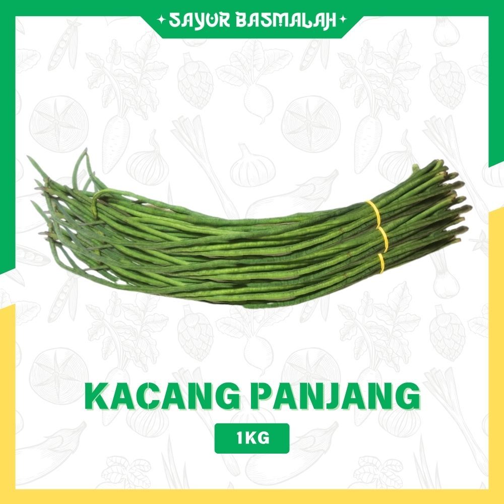 

Kacang Panjang Fresh 1kg- Sayur Basmalah