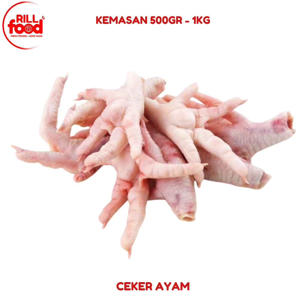 

Ceker Ayam 500GR - 1Kg / Ceker Ayam siap masak